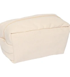 Design Letters Toilettaske - Smile - Natur/Sort