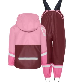 Didriksons Regntøj m. Seler - Waterman - PU - Anemon Red