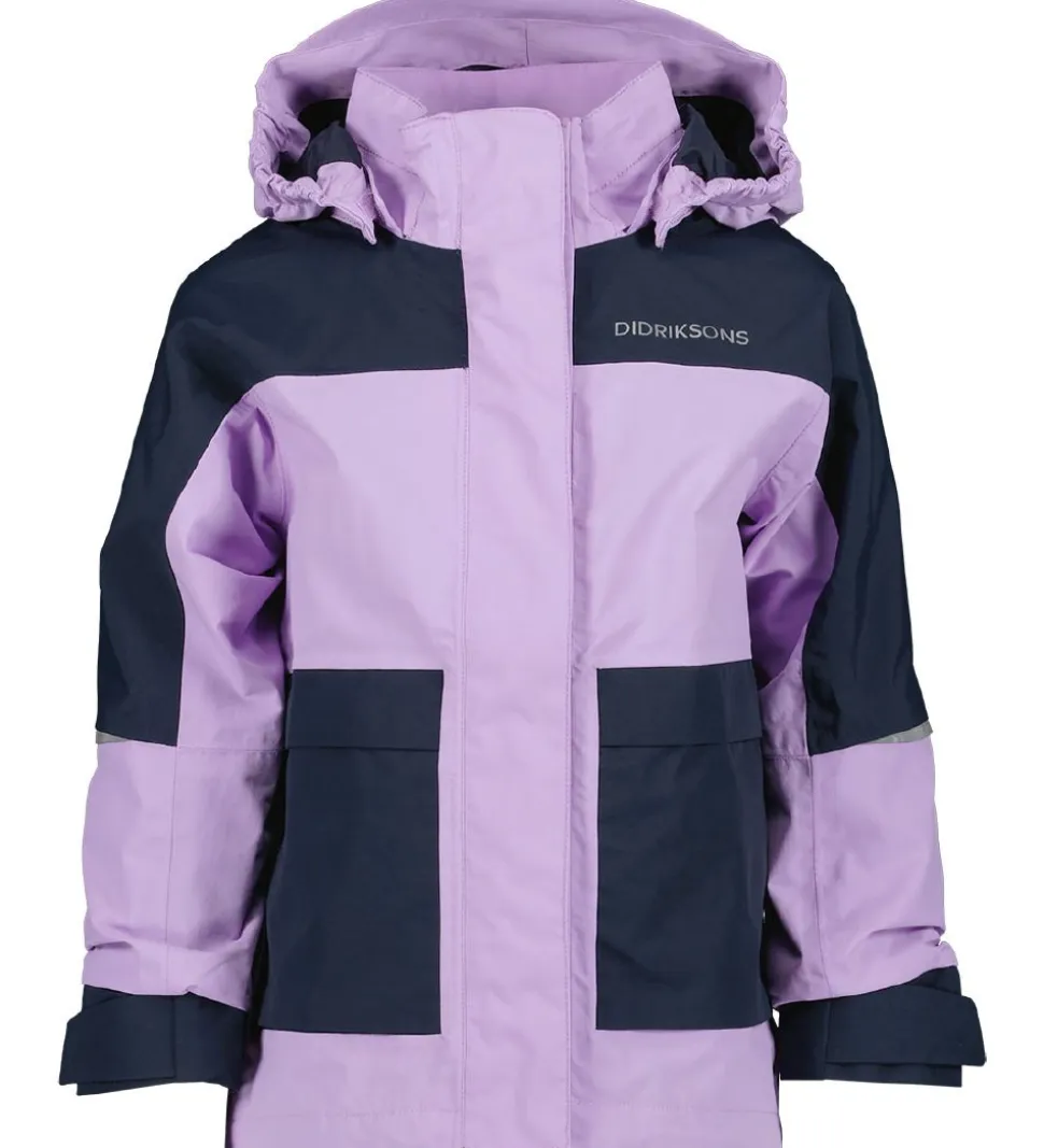 Didriksons Sommerjakke - Daggkåpa - Digital Purple