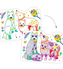 Djeco Farvesæt - Magisk Farve - Skovens Dyr