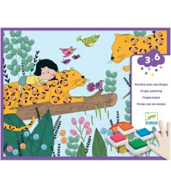 Djeco Fingermaling - Sæt - Jungle