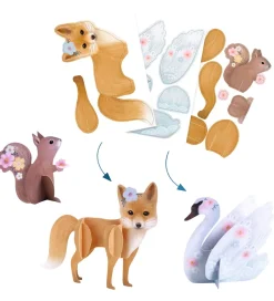 Djeco Kreasæt - 6 Projekter - Fluffy Box