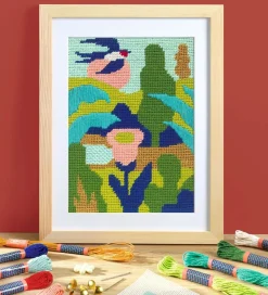 Djeco Kreasæt - Atelier 65 - Korssting