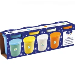 Djeco Modellervoks - 4 stk. - Multifarvet m. Glimmer