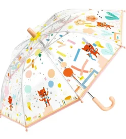 Djeco Paraply til Børn - Lyserød