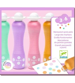 Djeco Prikmarkører - 4 stk. - Pearly