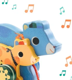 Djeco Trækdyr m. Musik - Gabi & Samm