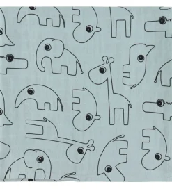 Done by Deer Babysvøb - 120x120 cm - 2-pak - Contour Blue