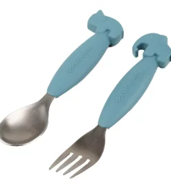 Done By Deer Bestiksæt - 2-Pak - Blue
