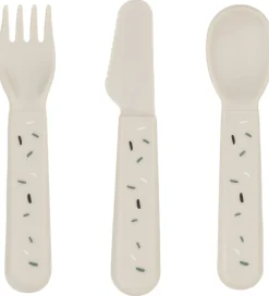Done By Deer Børnebestik - 3 stk. - Foodie - Confetti Sand