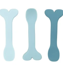 Done By Deer Skeer - Silikone - 3-pak - Wally - Blå