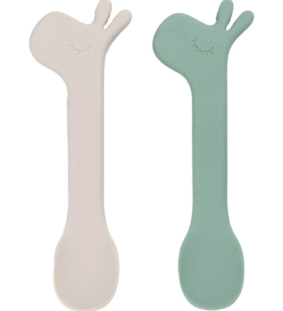 Done By Deer Skeer - Silikone - 2-pak - Lalee - Grøn