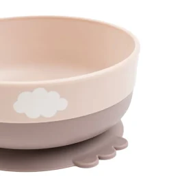 Done By Deer Spisesæt - 3 Dele - Foodie - Happy Clouds Powder