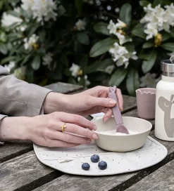 Done By Deer Spisesæt - 3 dele - Kiddish First Meal Set - Sand