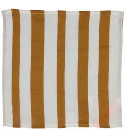 Done by Deer Vaskeklude - 5-pak - 30x30 cm - Deer Friends Mustar