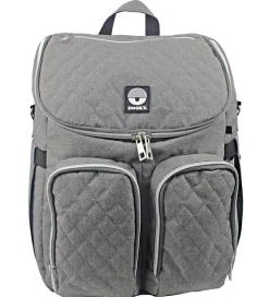 Dooky Pusletaske Rygsæk - 2 i 1 - Grey Melange