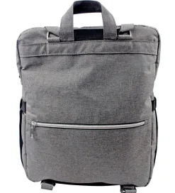 Dooky Pusletaske Rygsæk - 2 i 1 - Grey Melange