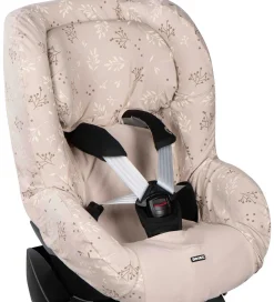 Dooky Sædeovertræk Til Autostol - Romantic Leaves - Beige