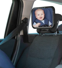 Dooky Spejl Til Autostol - Sort