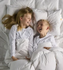 Dozy Dyne - Moskus - 100x140 cm - Junior - Hvid