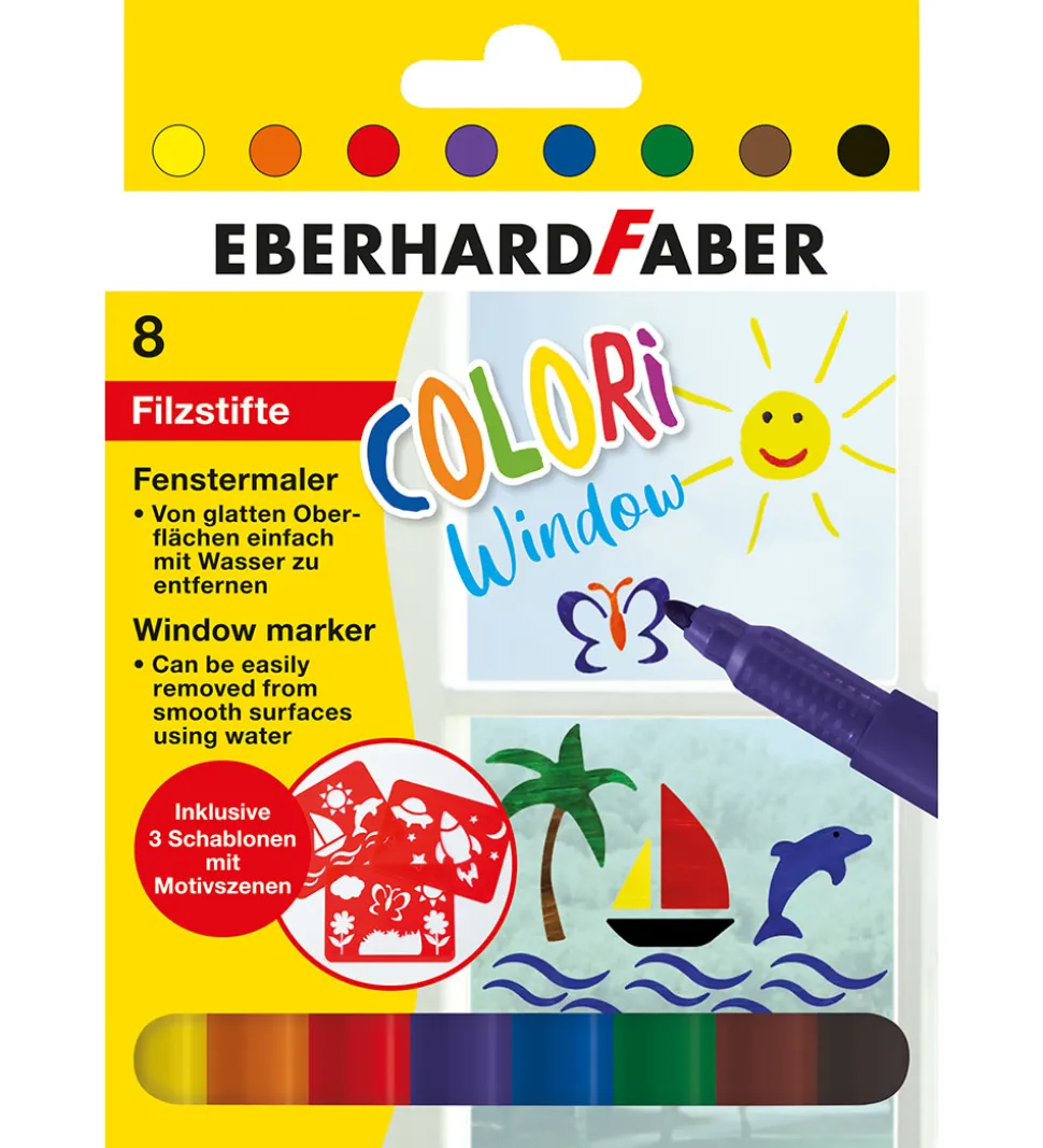 Eberhard Faber Tuscher Til Vinduer - 8 stk