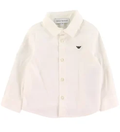 Emporio Armani Sæt - Skjorte/Vest/Bukser - Sort/Hvid