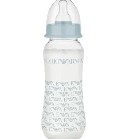 Emporio Armani Sutteflaske - Plast/Silikone - 240 ml - Lyseblå
