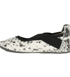 En Fant Ballerina Hjemmesko - Grå Slange