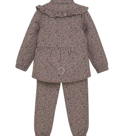 En Fant Termotøj - Quiltet - Fungi m. Blomster/Flæser