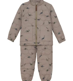 En Fant Termotøj - Quiltet - Fungi m. Dinoer