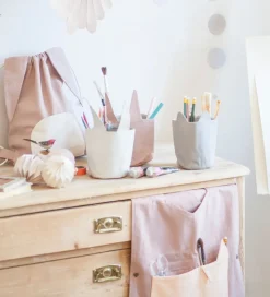 Fabelab Opbevaringspose - 16x10 - Pirate Bunny - Hvid