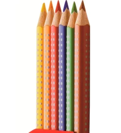 Faber-Castell Farveblyanter - Jumbo Grip - Akvarel - 6 stk - Mul