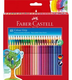 Faber-Castell Farveblyanter - Grip - Akvarel - 48 stk - Multi