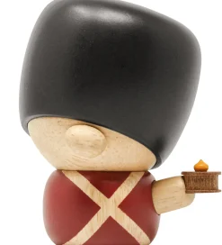 FableWood H.C. Andersen - Fyrtøjet - 8 cm - Natur/Rød/Sort