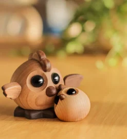 FableWood Pick-Me-Up Kylling - Viola - 4 cm - Natur