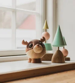 FableWood Pick-Me-Up Rensdyr - Svend - 12 cm - Natur