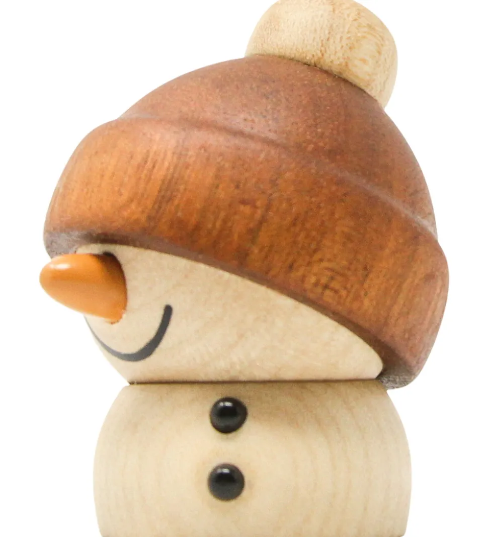 FableWood Snemand - Sundae - 6 cm - Natur