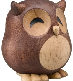 FableWood Stor Ugle - Villum - 8 cm - Natur