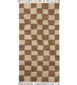 Ferm Living Gulvtæppe - Mara - 80x150 cm - Tan/Warm Sand