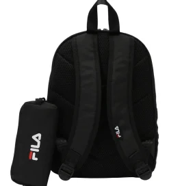Fila Rygsæk m. Penalhus - Paluzzo - Small - Sort m. Logo