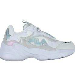 Fila Sko - Collene Logo - Hvid/Silver/Blue Haze