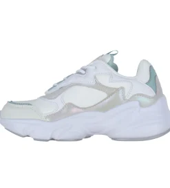 Fila Sko - Collene Logo - Hvid/Silver/Blue Haze