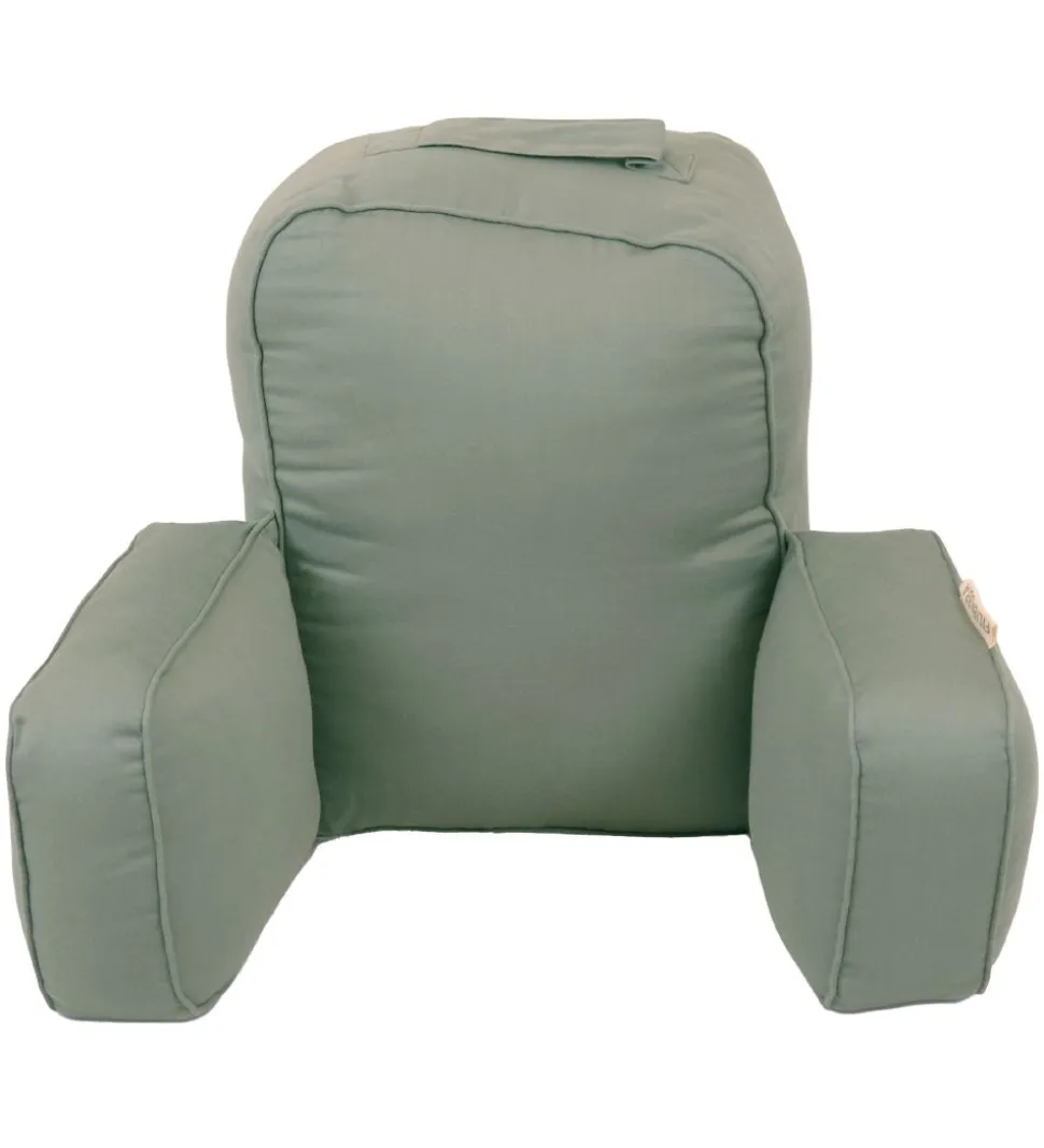 Filibabba Barnevognspude - Gry - Moss Green