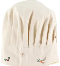 Filibabba Forklæde Og Kokkehue - Wonderful Winter m. Broderi