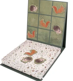 Filibabba Magnetisk Spil - Tre På Stribe - Skovens Dyr