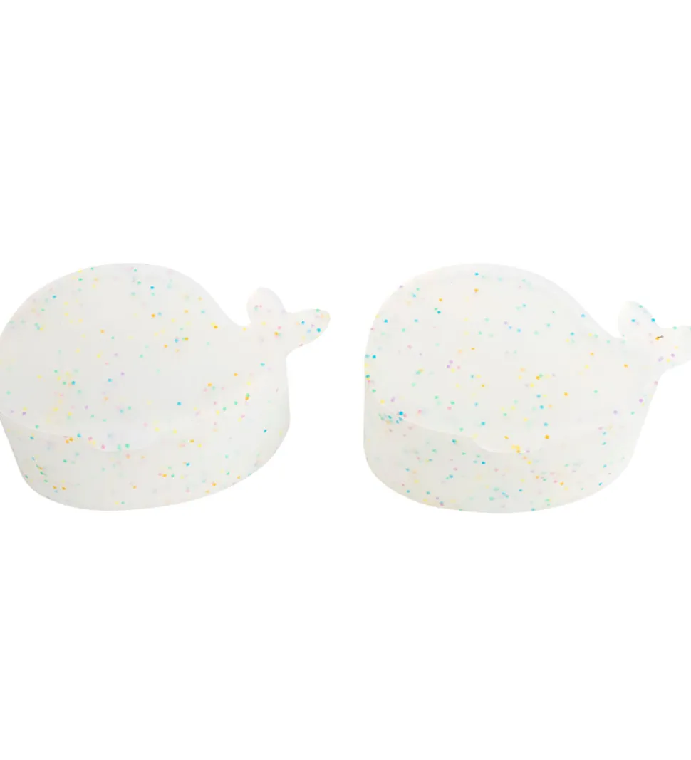 Filibabba Snackbokse - 2-pak - Hvalen Christian - Konfetti