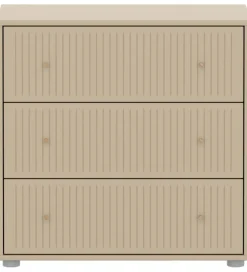 Flexa Kommode - Saga - 75x74 cm - Oat/Egetræ