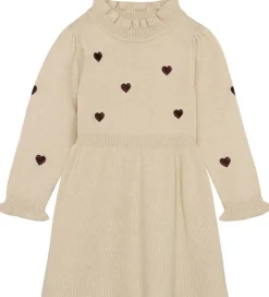 Fliink Kjole - Strik - Viskoseblanding - Benna - Sandshell