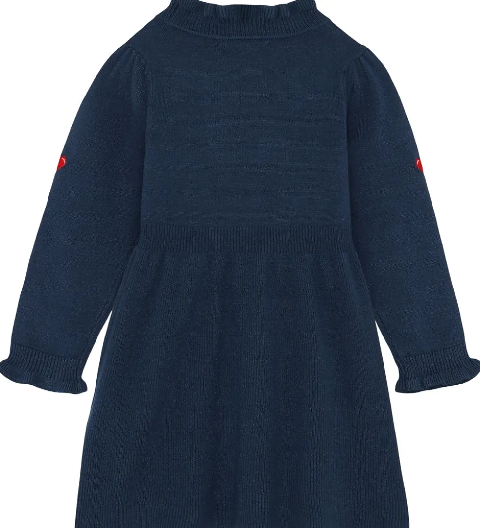 Fliink Kjole - Strik - Viskoseblanding - Benna - Insignia Blue