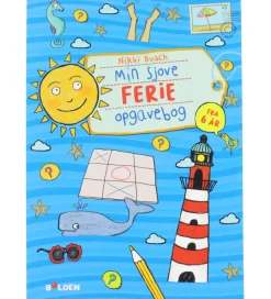 Forlaget Bolden Aktivitetsbog - Min Sjove Ferie Opgavebog